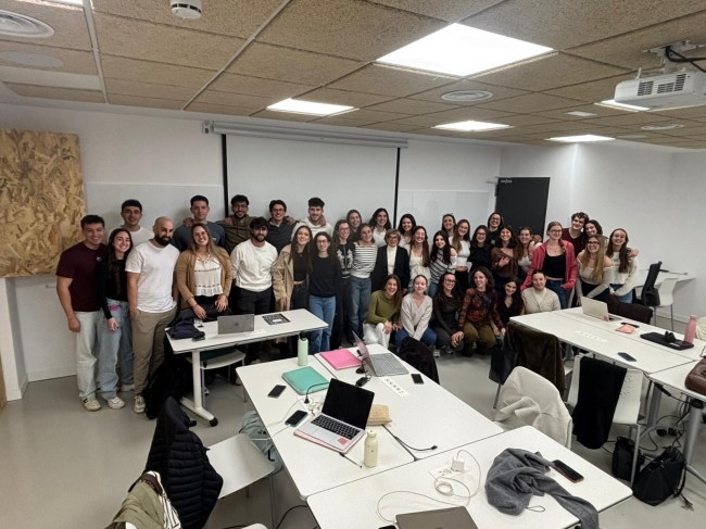 FATEC amb l'alumnat de 5è de Medicina a la Facultat de Medicina UVIC - UCC &nbsp;/&nbsp; FATEC