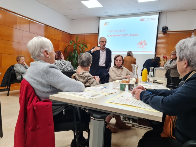 Sessió de treball La residència que voldria &nbsp;/&nbsp; FATEC