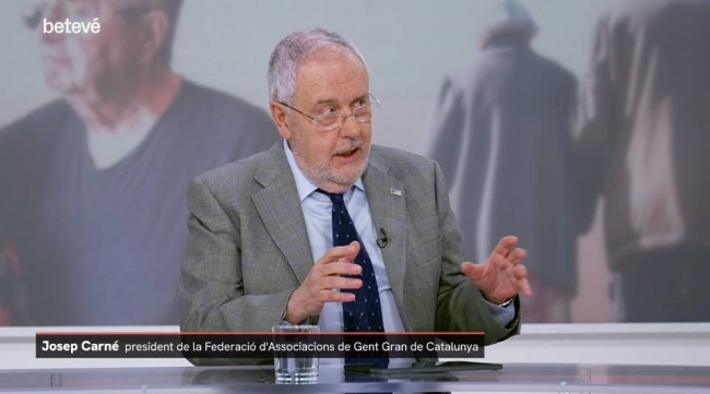 La FATEC alerta que la soledat no volguda afecta la salut de les persones grans  /  FATEC