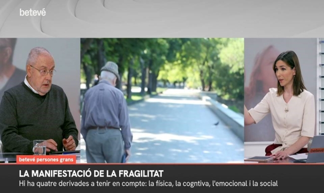 La FATEC aconsella la prevenció per evitar la síndrome de la fragilitat entre la gent gran  /  FATEC
