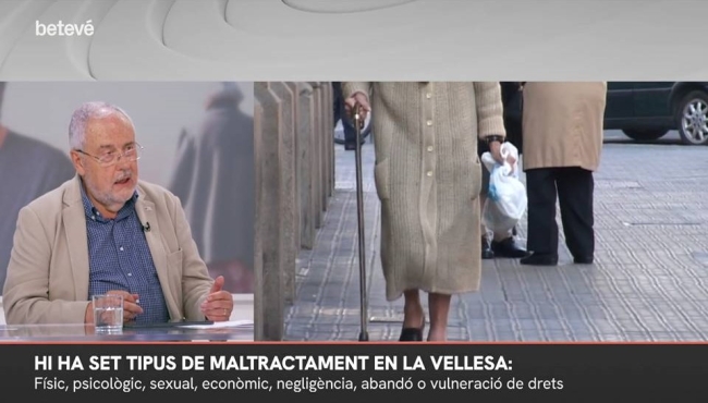 La FATEC alerta del maltractament físic, psicològic i econòmic a la gent gran  /  FATEC