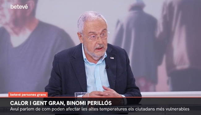 La FATEC alerta la gent gran del risc que corre per la calor  /  FATEC