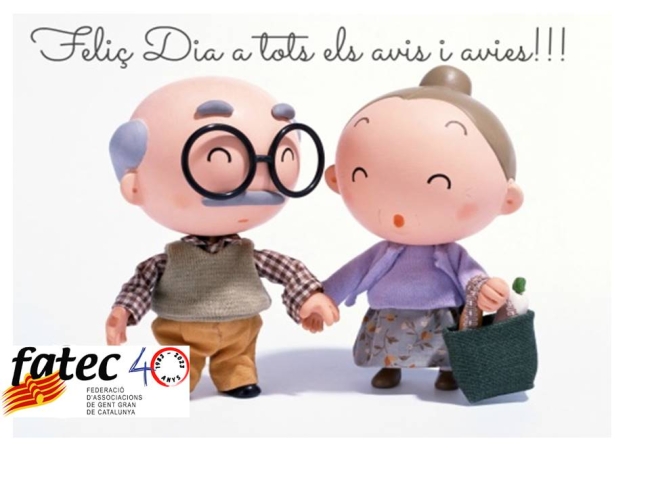 FELIÇ DIA DE L'ÀVIA I DE L'AVI  /  FATEC