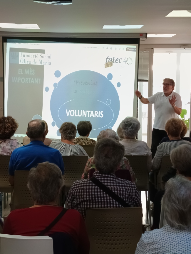 Presentació Prevenim la Soledat a Cabrera de Mar  /  FATEC