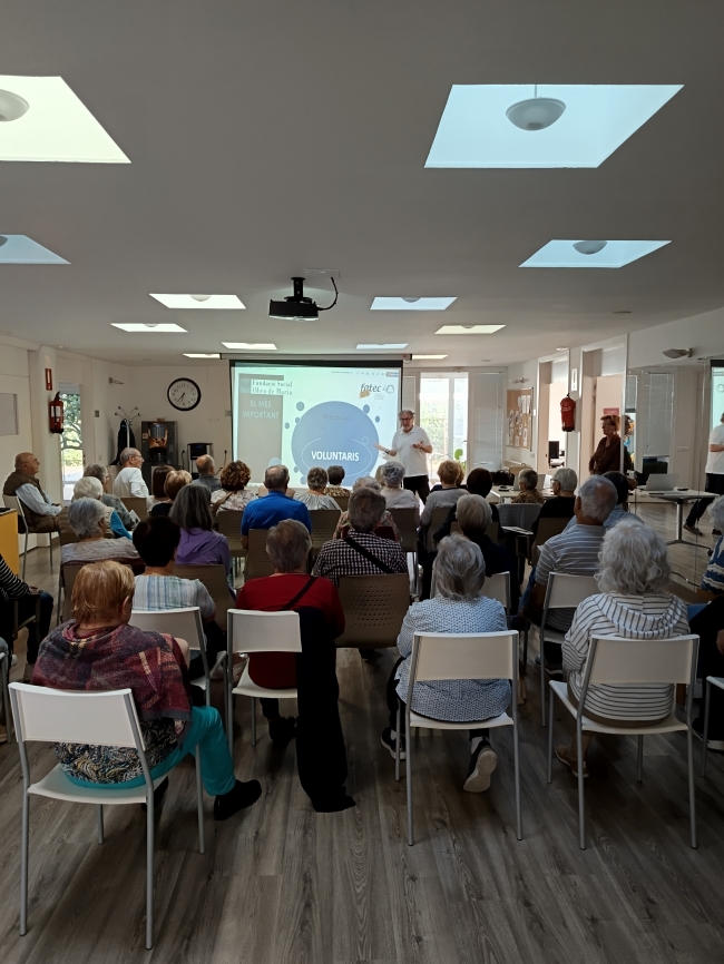 Presentació Prevenim la Soledat a Cabrera de Mar  /  FATEC