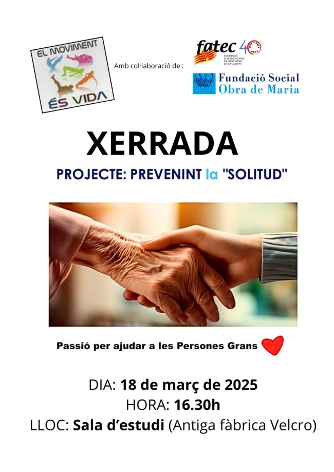 Argentona - Presentació Prevenim la Soledat  /  FATEC