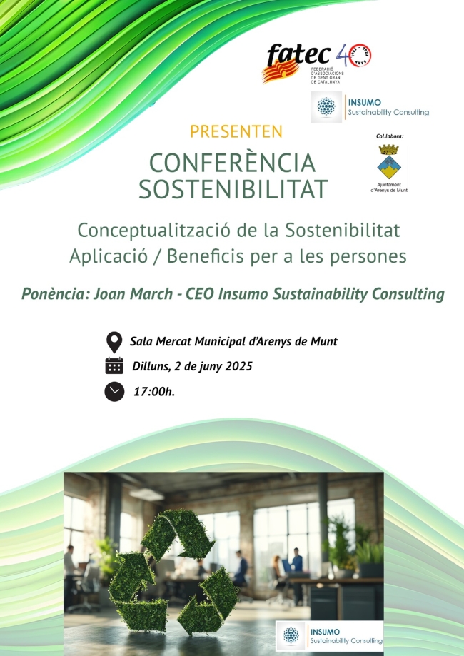 Presentació Projecte Sostenibilitat a Arenys de Munt  /  FATEC